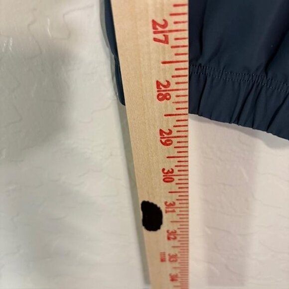 Lululemon Pants Mens Small Blue Jogger Zipper Cuffs Running Athletic Surge - Picture 8 of 8